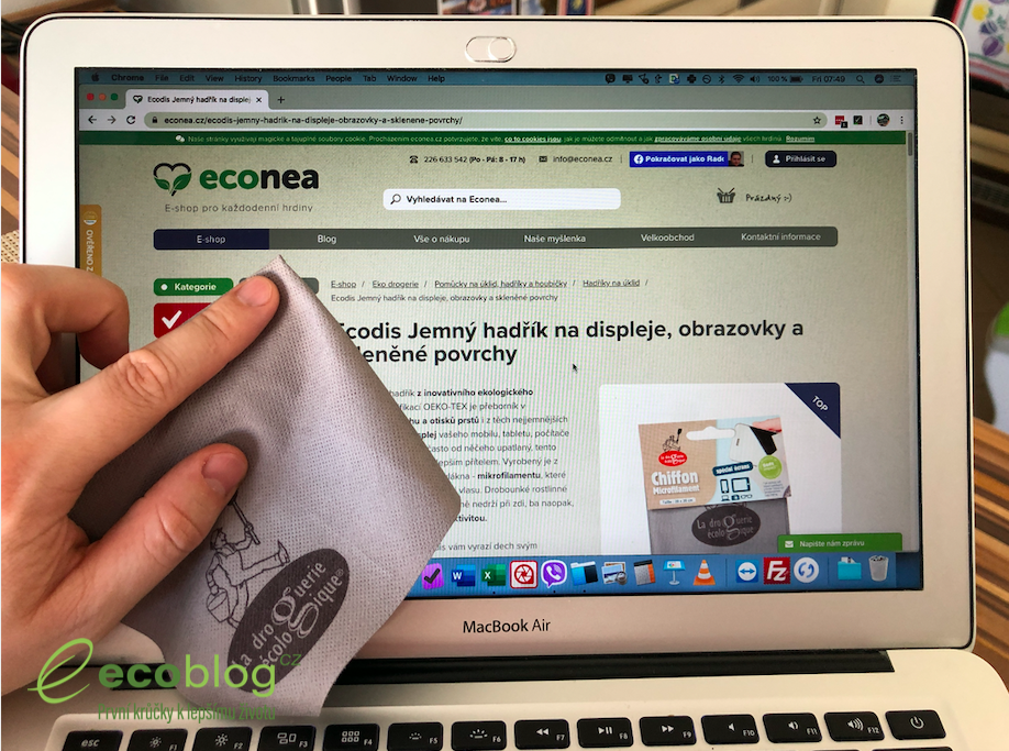 Ecodis hadřík na dipleje recenze, zkušenost, test