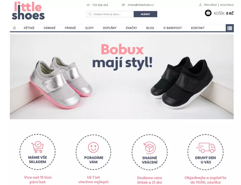 little shoes homepage