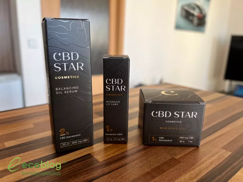 CBD Star kosmetika recenze, zkušenosti, test
