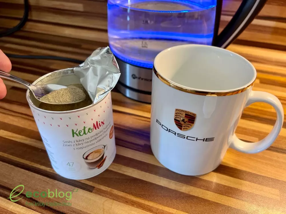 Ketomix káva na podporu hubnutí recenze, zkušenost, test