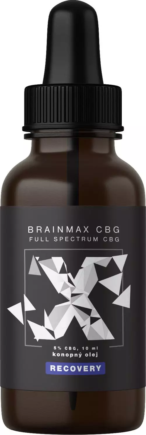 Nejlepší CBG olej a kapky na trhu - BrainMax