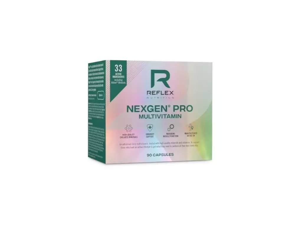Nejlepší multivitamín na trhu - recenze - Reflex Nexgen PRO