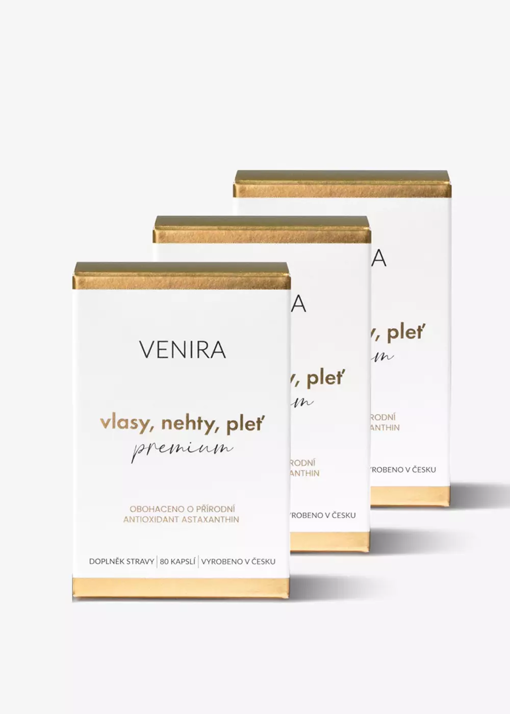 Nejlepší vitamíny na vlasy - Venira kapsle