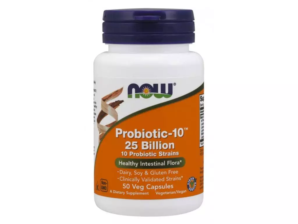 Nejlepší probiotika - Now