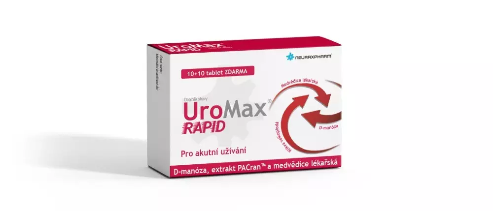 Nejlepší lék na zánět močových cest - Uromax