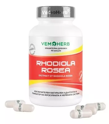 Nejlepší rozchodnice růžová Rhodiola Rosea - VemoHerb