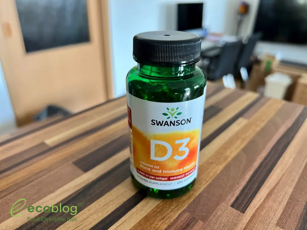 Nejlepší vitamíny D - Swanson