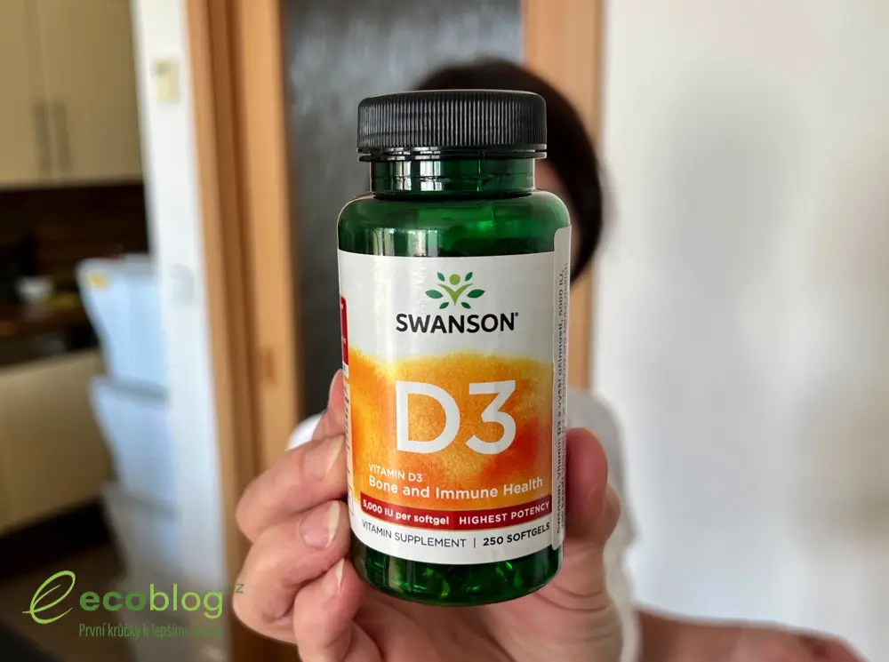 Nejlepší vitamíny D - Swanson
