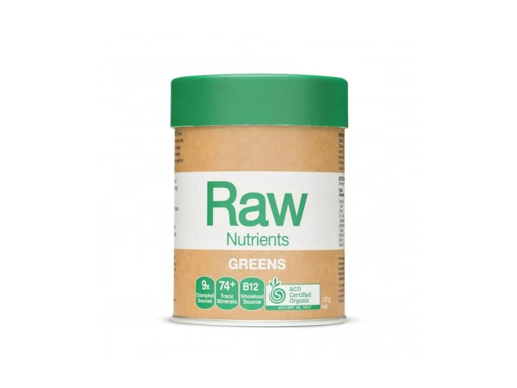 Nejlepší chlorella Raw Nutrients Greens
