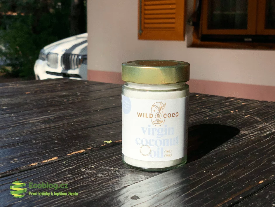 Wild & Coco panenský kokosový olej recenze, zkušenost, test